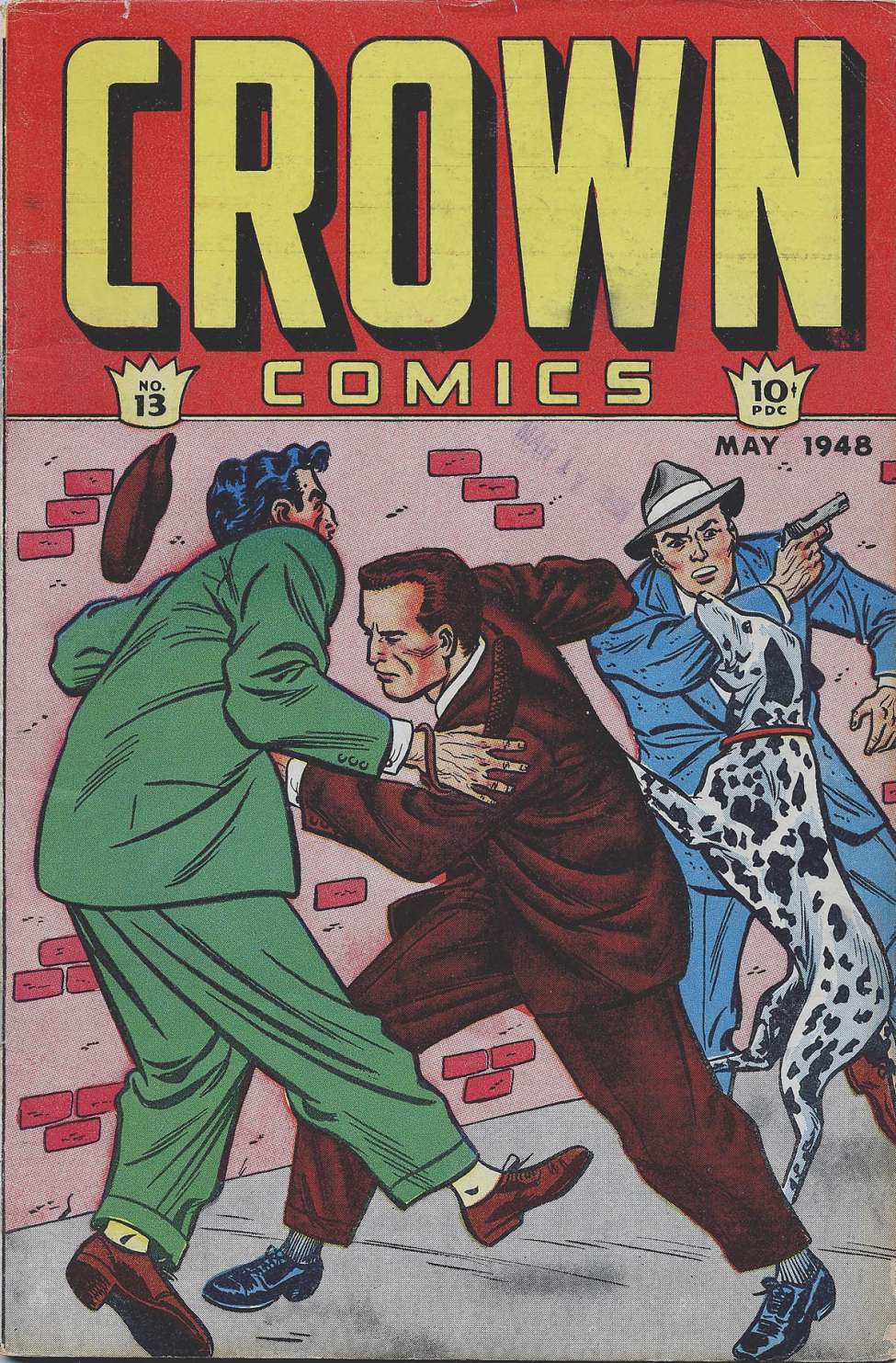 Book Cover For Crown Comics 13