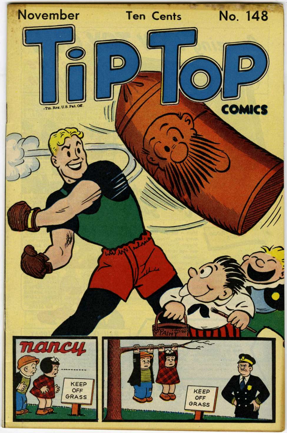 Comic Book Cover For Tip Top Comics 148