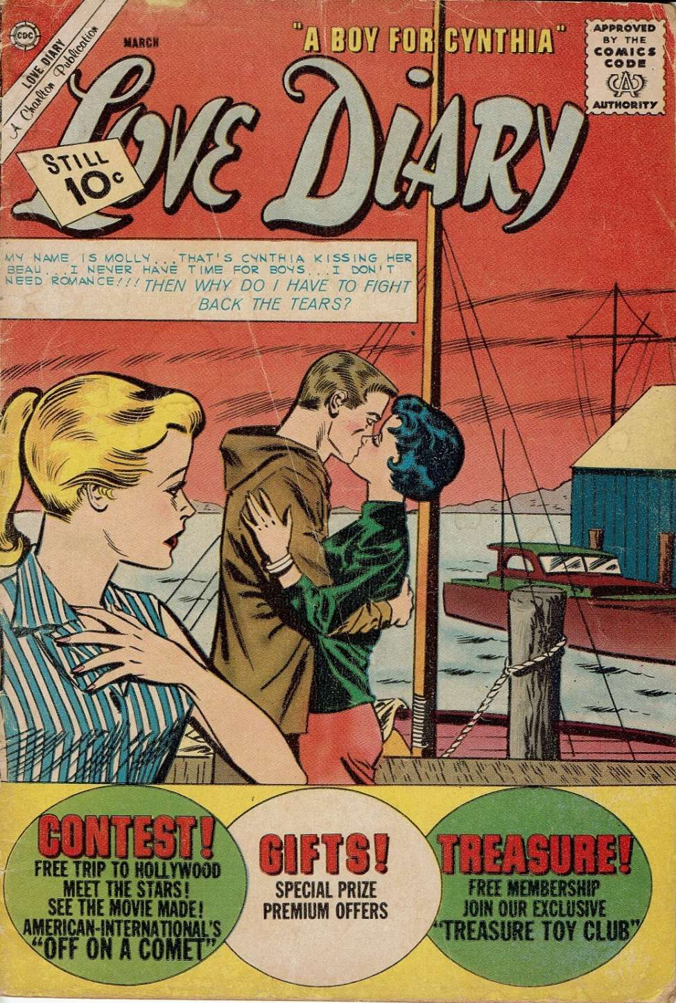 Comic Book Cover For Love Diary 20