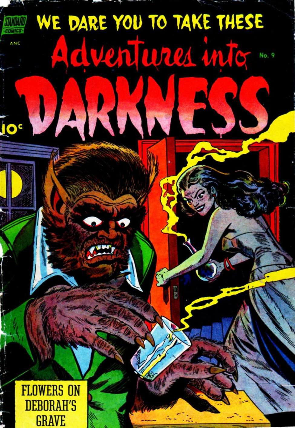 Book Cover For Adventures into Darkness 9