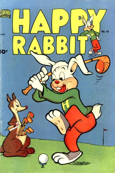 Comic Book Cover For Happy Rabbit 45 - Version 1