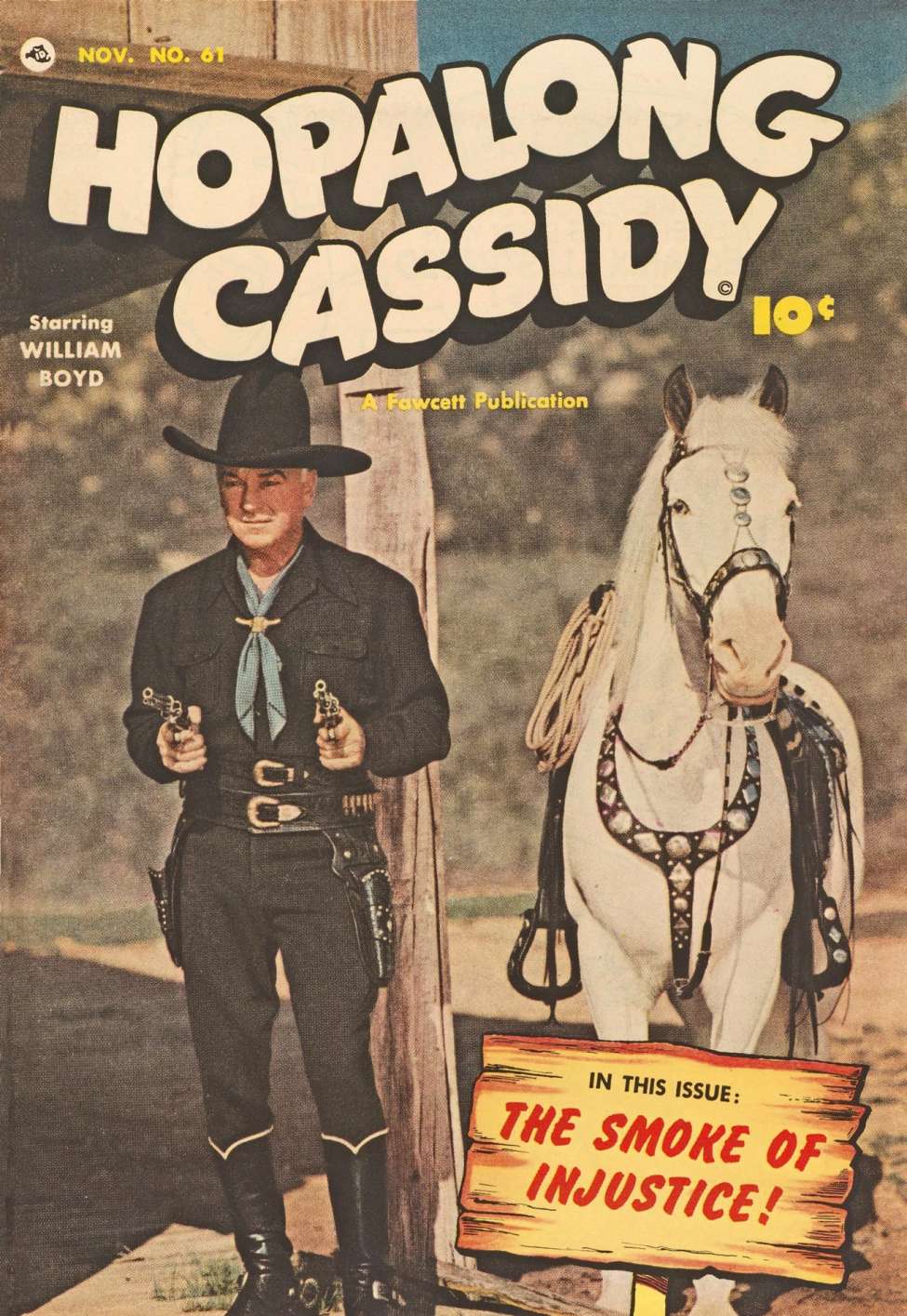 Comic Book Cover For Hopalong Cassidy 61 - Version 2
