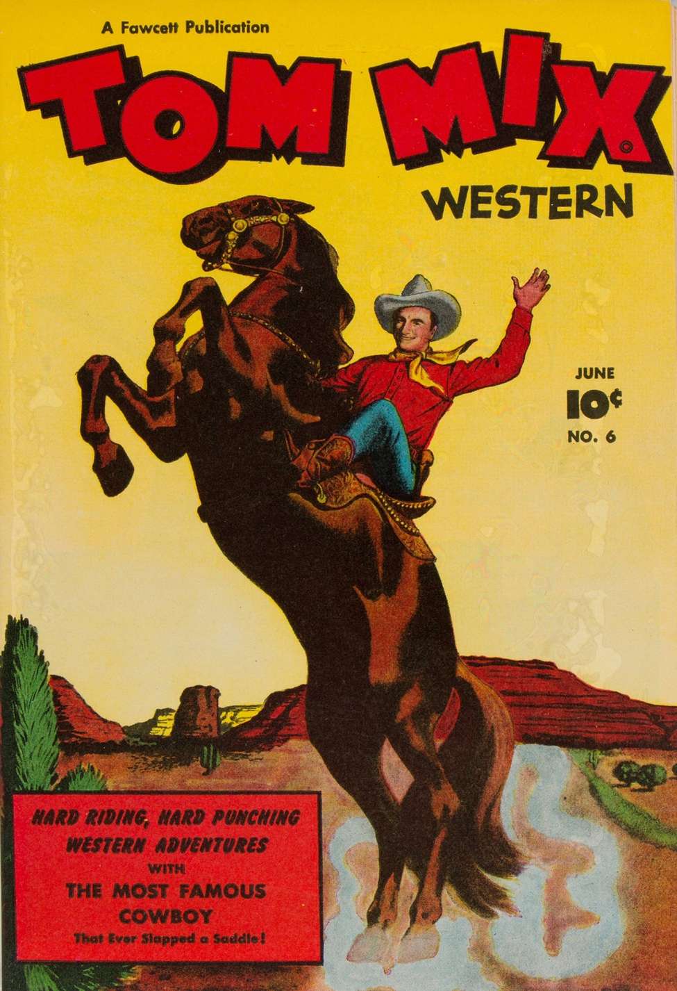Book Cover For Tom Mix Western 6