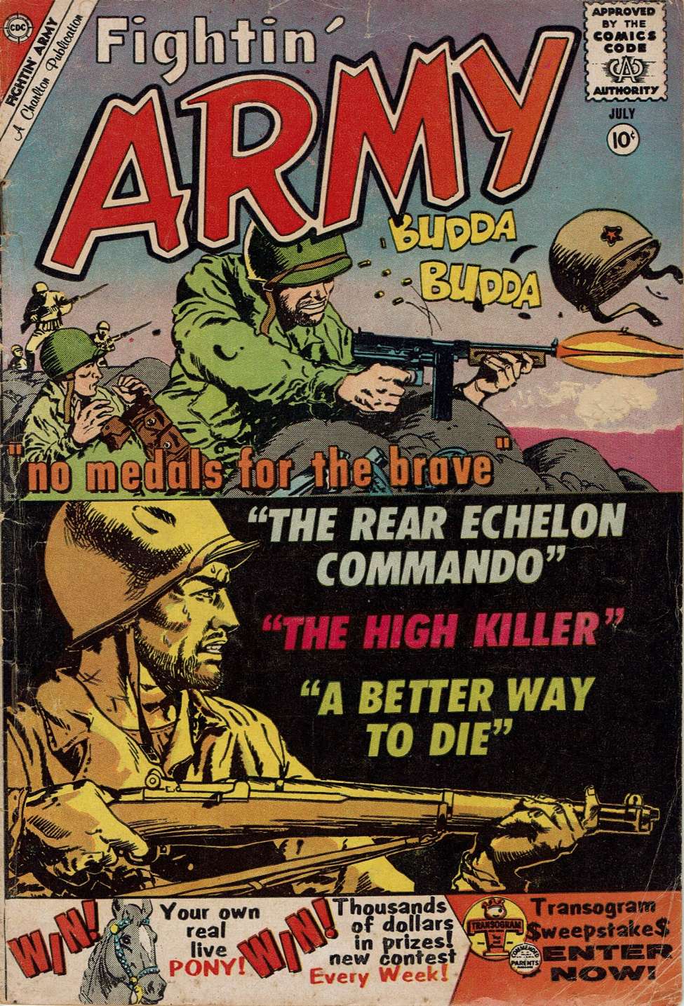 Book Cover For Fightin' Army 36
