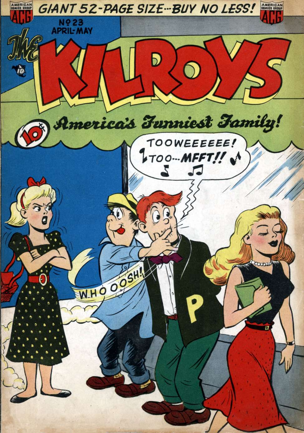 Comic Book Cover For The Kilroys 23