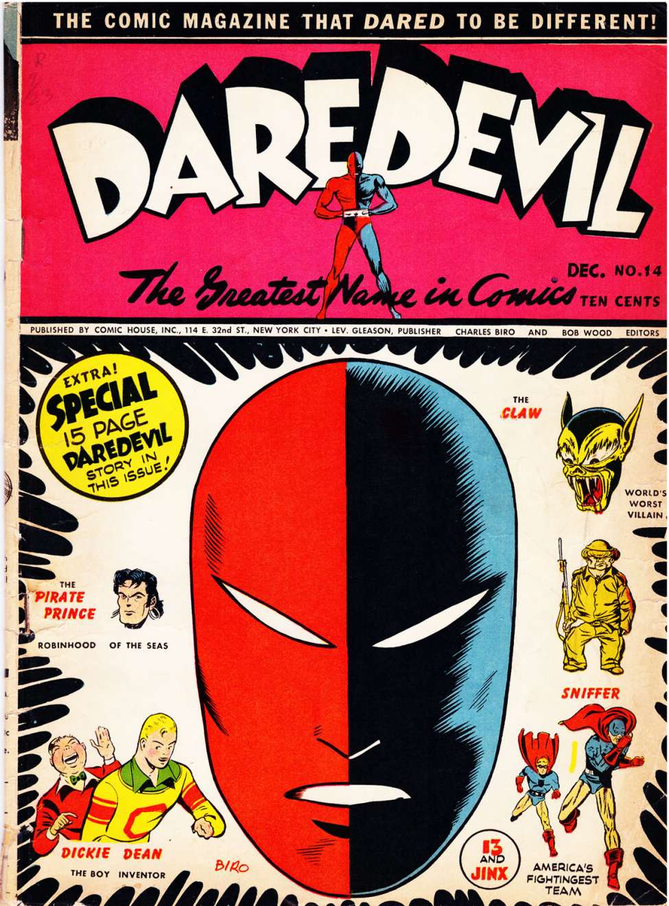 Book Cover For Daredevil Comics 14