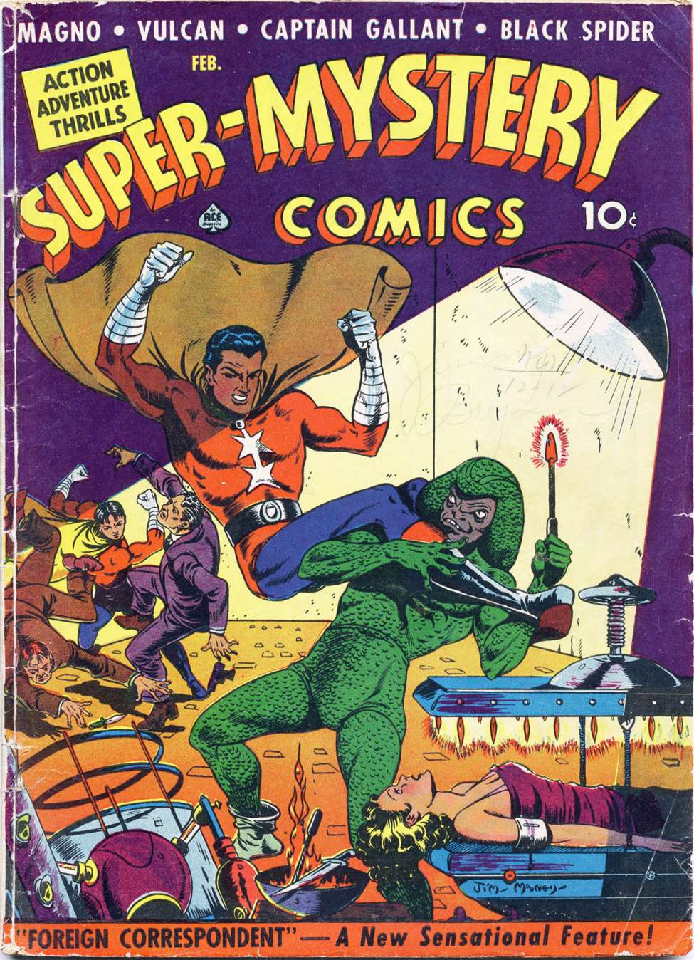 Book Cover For Super-Mystery Comics v2 6
