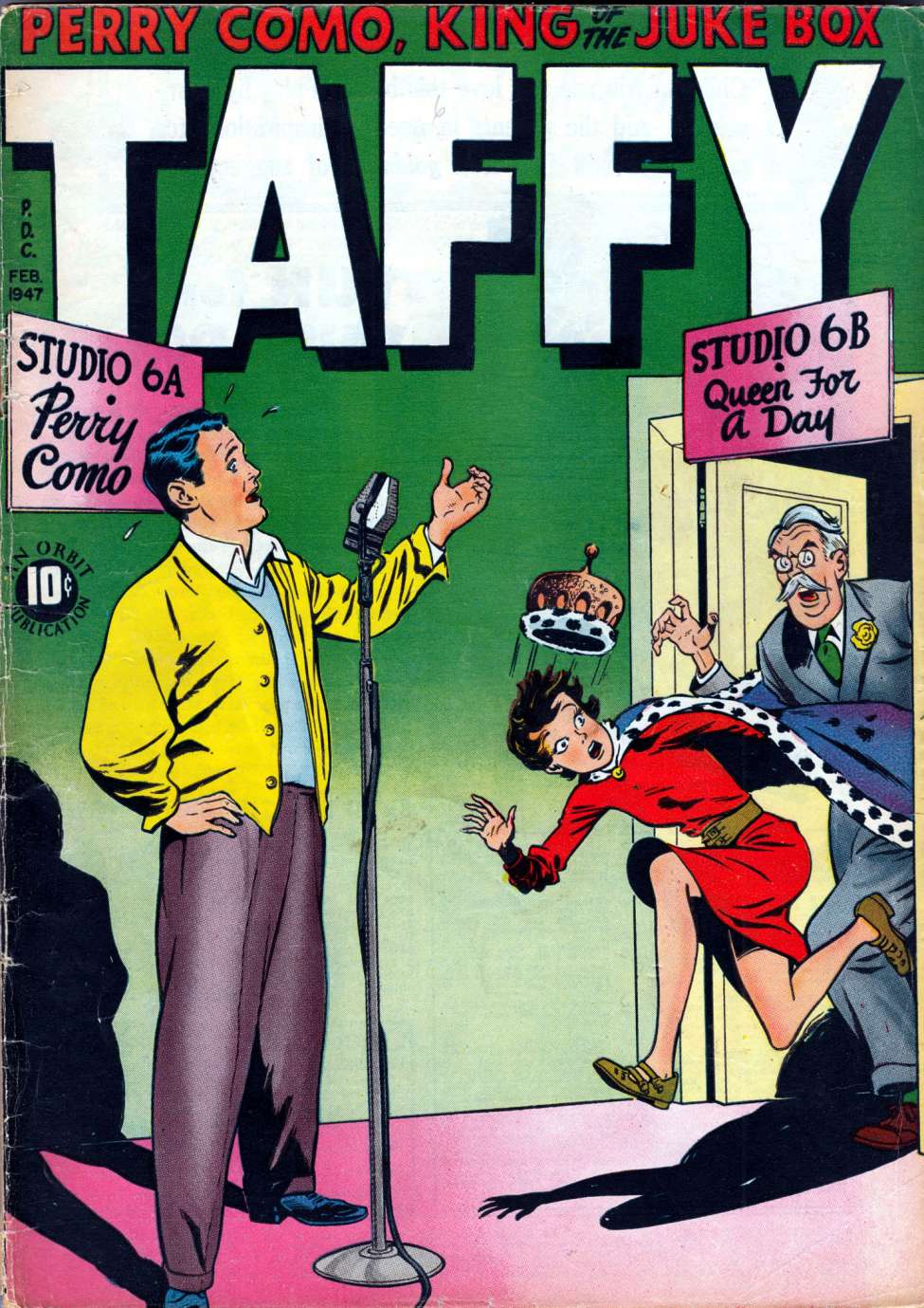 Book Cover For Taffy Comics 6