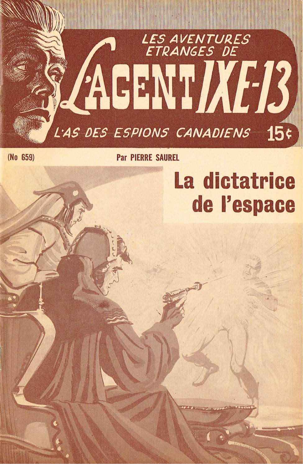Book Cover For L'Agent IXE-13 v2 659 - La dictatrice de l'espace