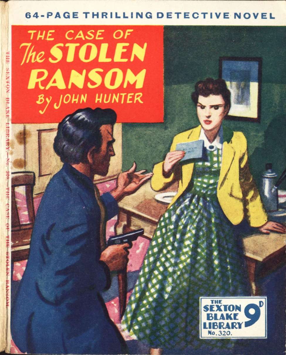 Comic Book Cover For Sexton Blake Library S3 320 - The Case of the Stolen Ransom