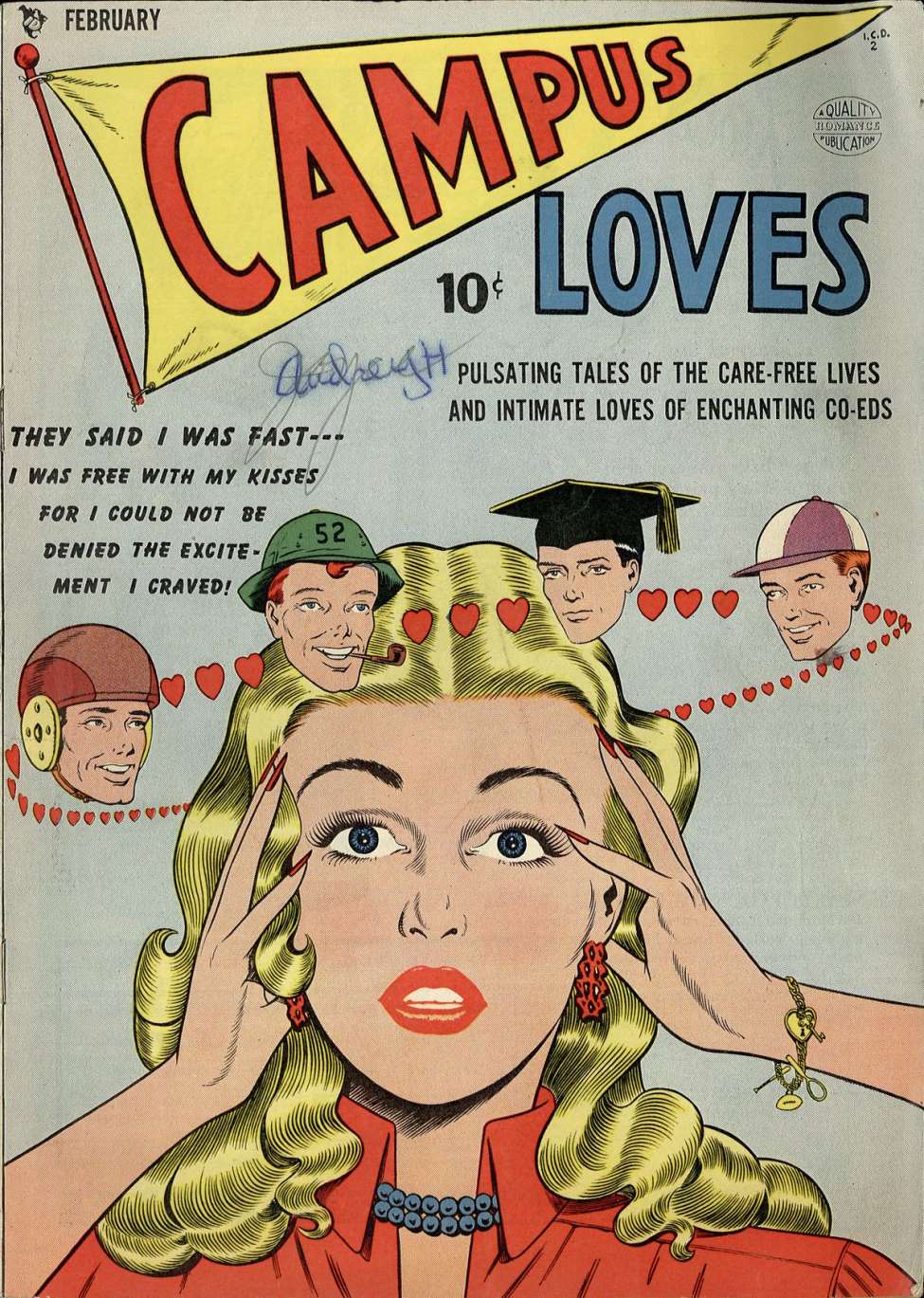 Comic Book Cover For Campus Loves 2