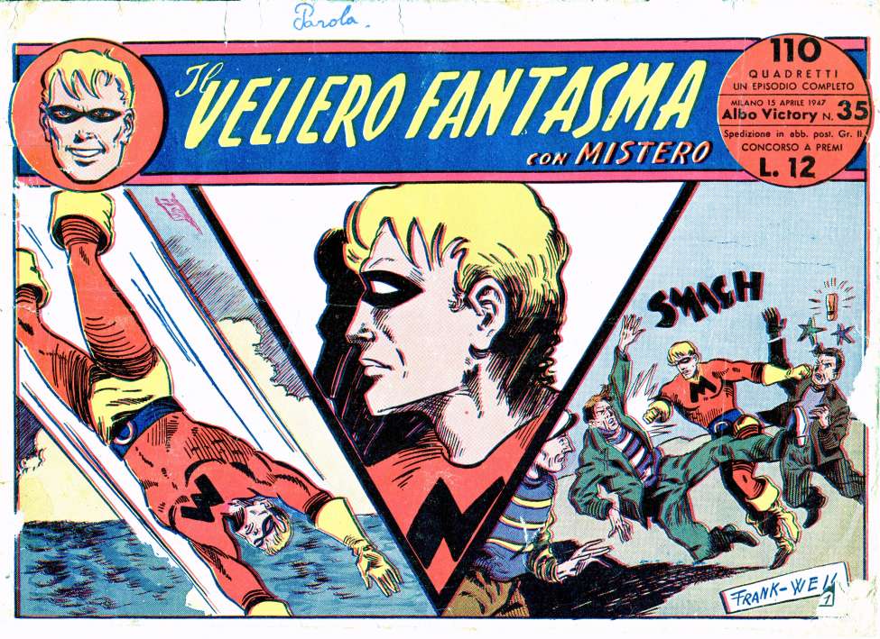 Comic Book Cover For Mistero 35 - Il Veliero Fantasma Con Mistero