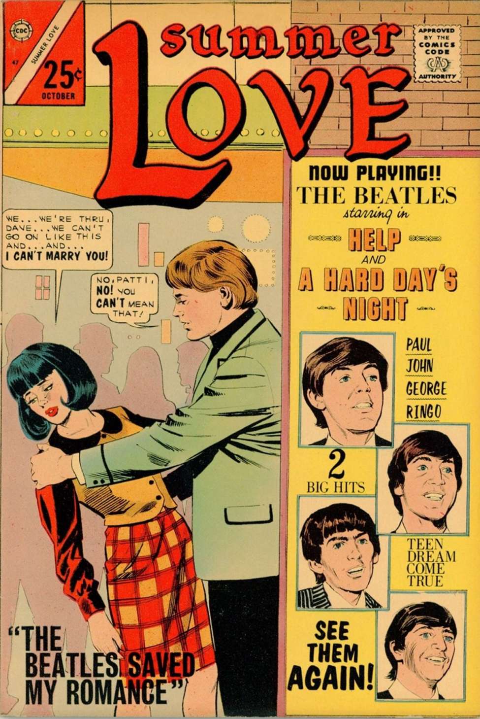 Comic Book Cover For Summer Love 47