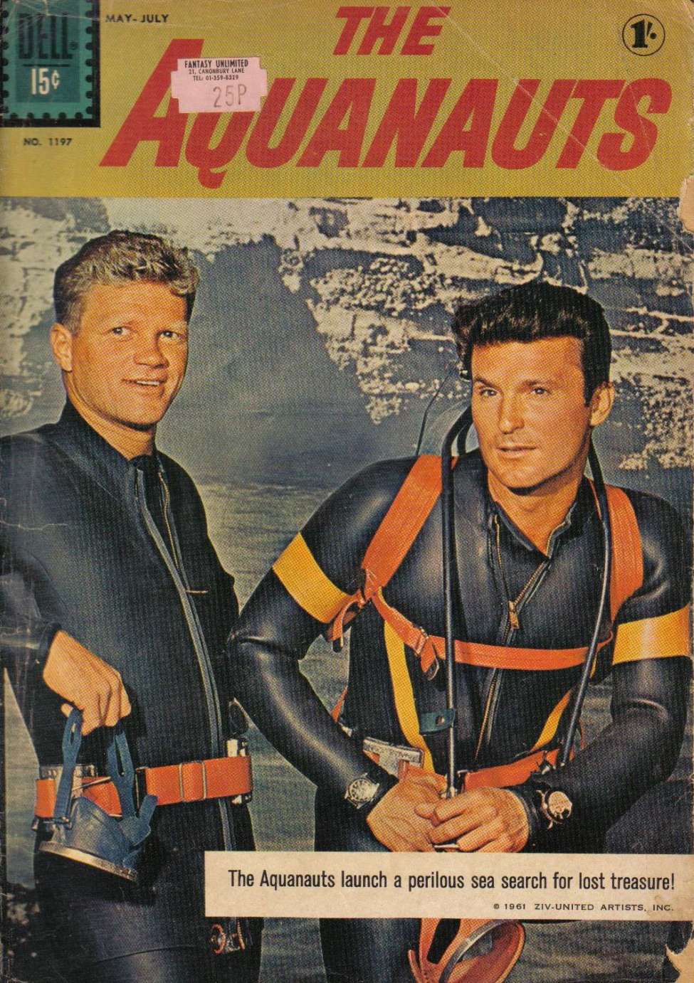 Book Cover For 1197 - Aquanauts