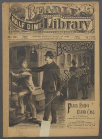 Large Thumbnail For Beadle's Half Dime Library 960 - The Broadway Sport