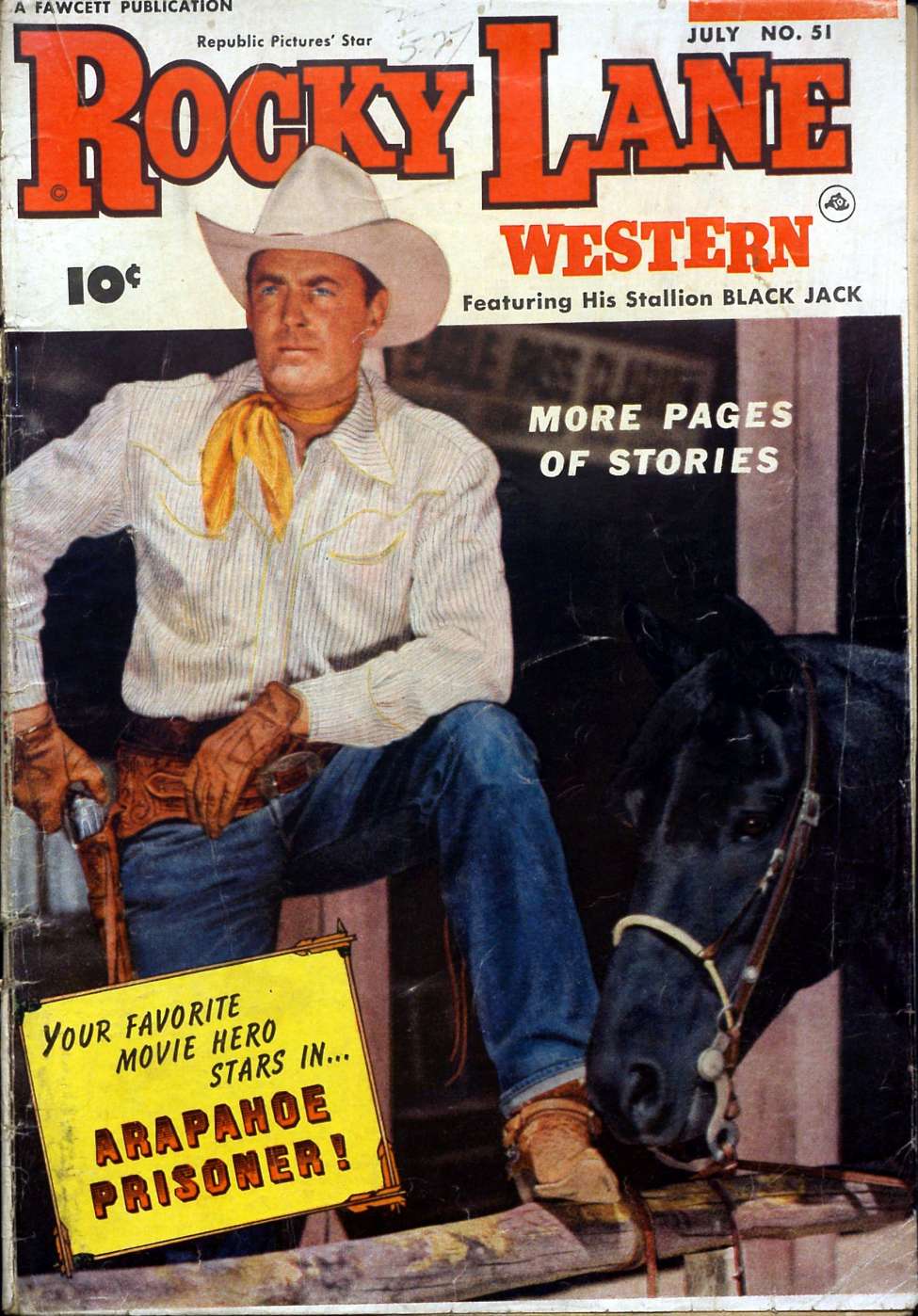 Book Cover For Rocky Lane Western 51