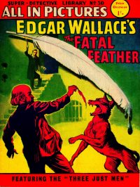 Large Thumbnail For Super Detective Library 30 - Edgar Wallace's The Fatal Feather
