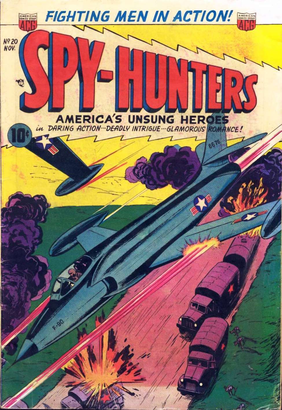 Comic Book Cover For Spy Hunters 20