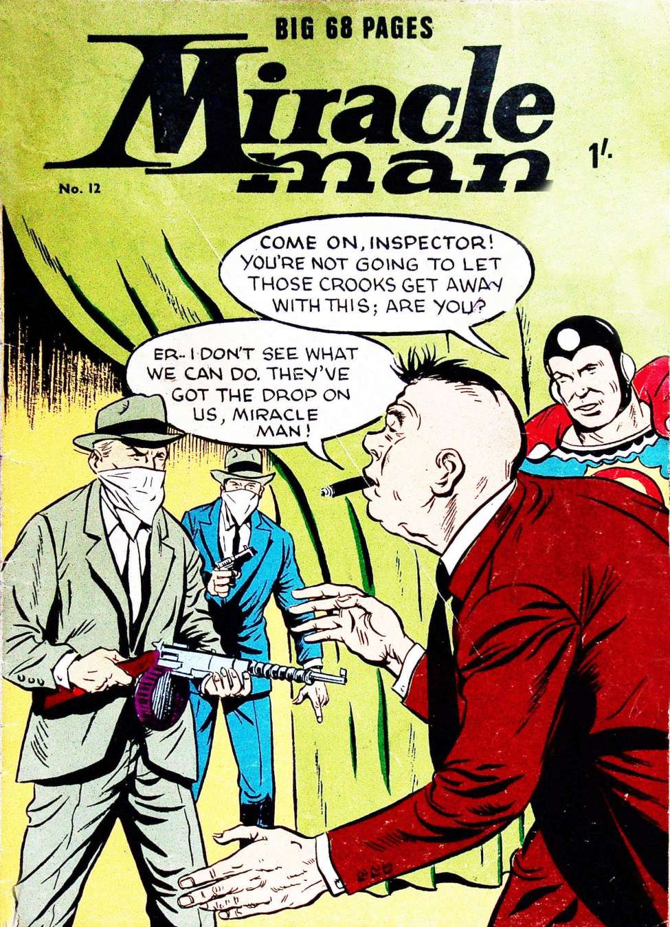 Book Cover For Miracle Man 12