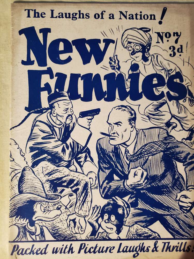 Book Cover For New Funnies 7
