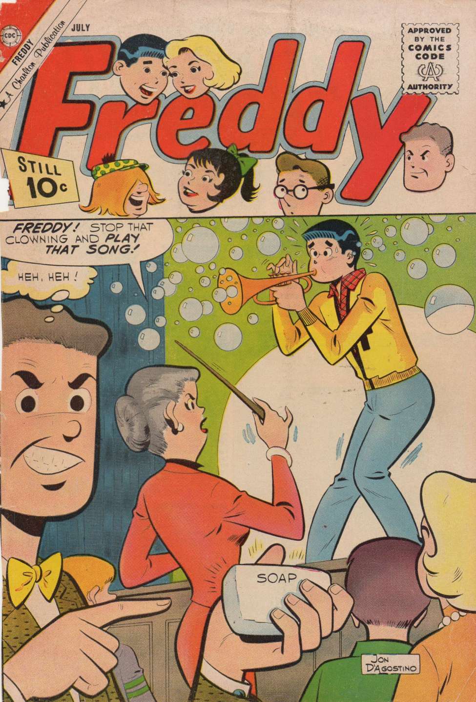 Comic Book Cover For Freddy 29