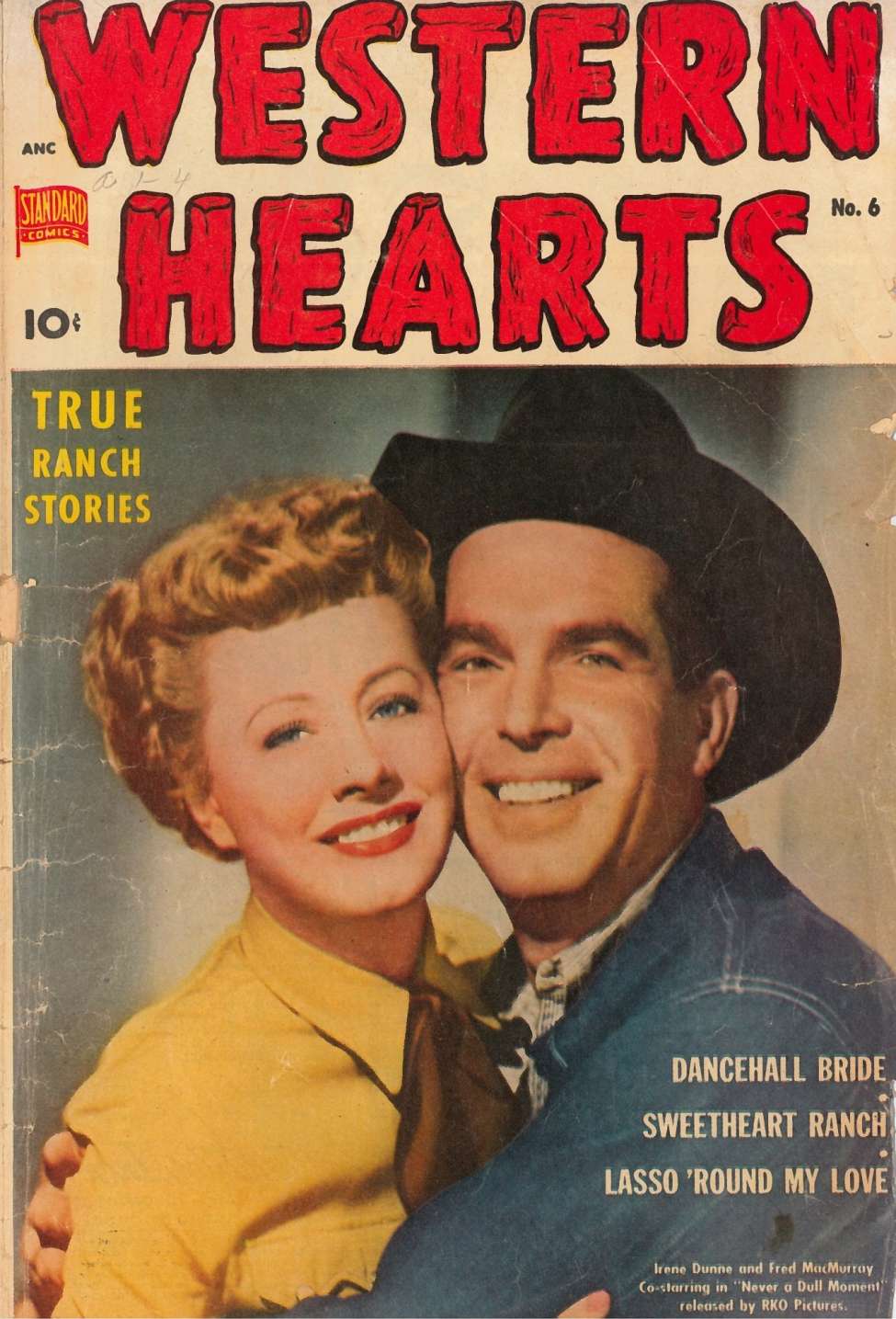 Comic Book Cover For Western Hearts 6