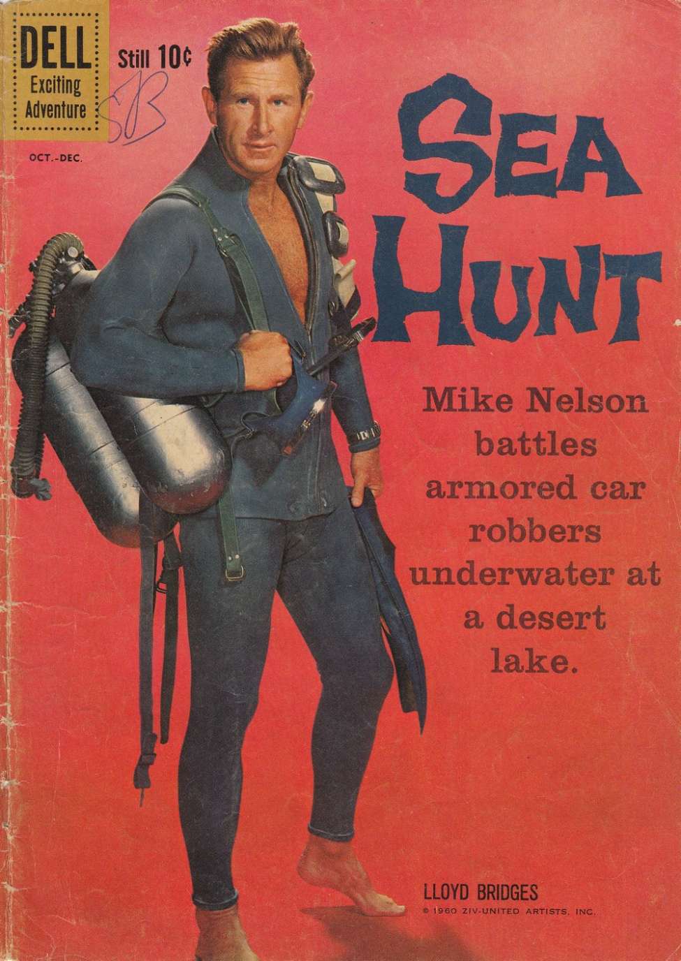 Comic Book Cover For Sea Hunt 7