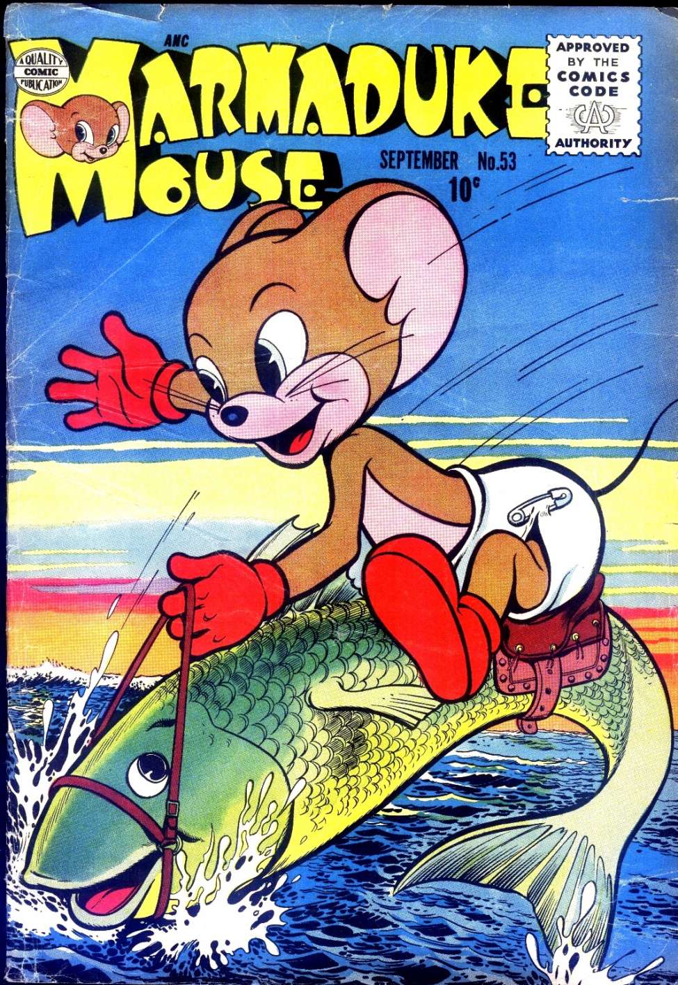 Comic Book Cover For Marmaduke Mouse 53