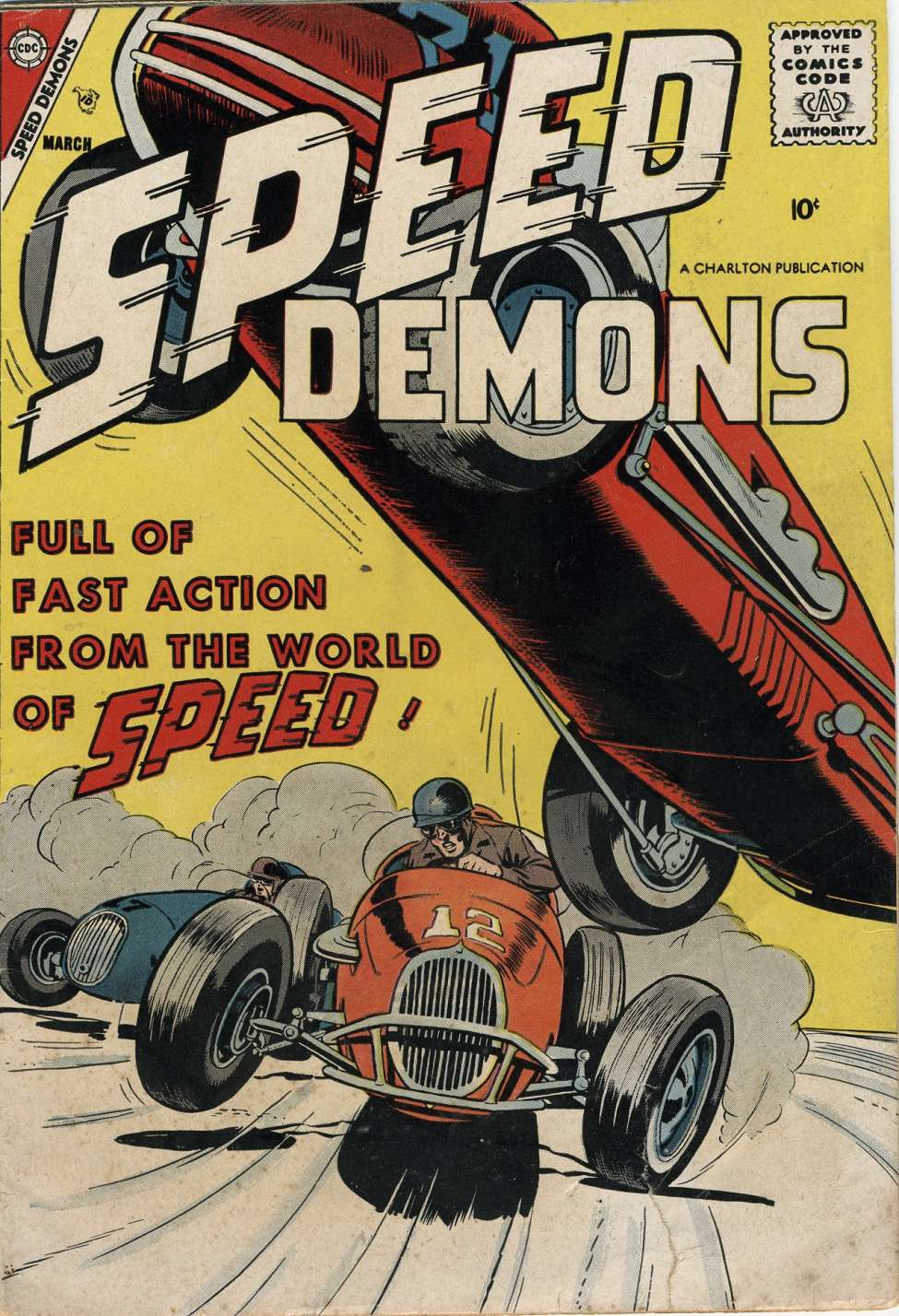 Comic Book Cover For Speed Demons 10