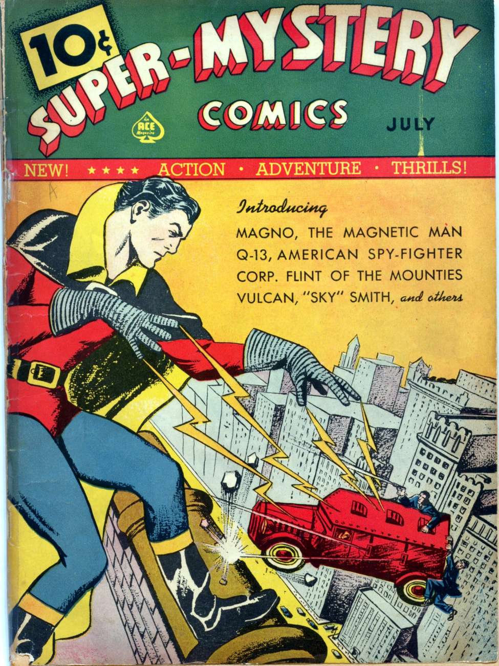 Comic Book Cover For Super-Mystery Comics v1 1