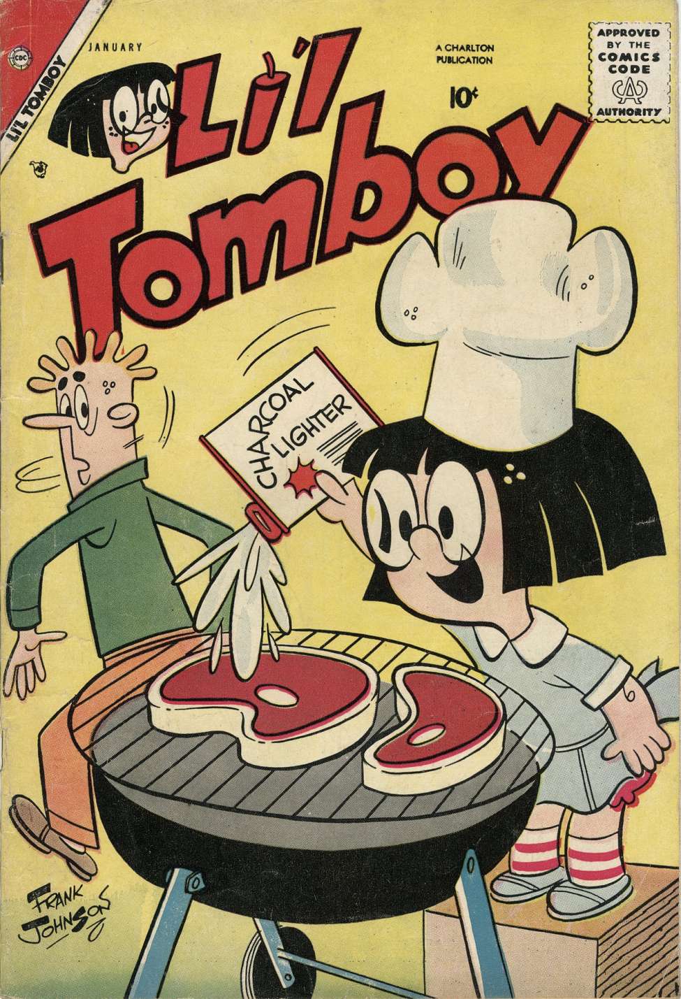 Comic Book Cover For Li'l Tomboy 97 (alt) - Version 2