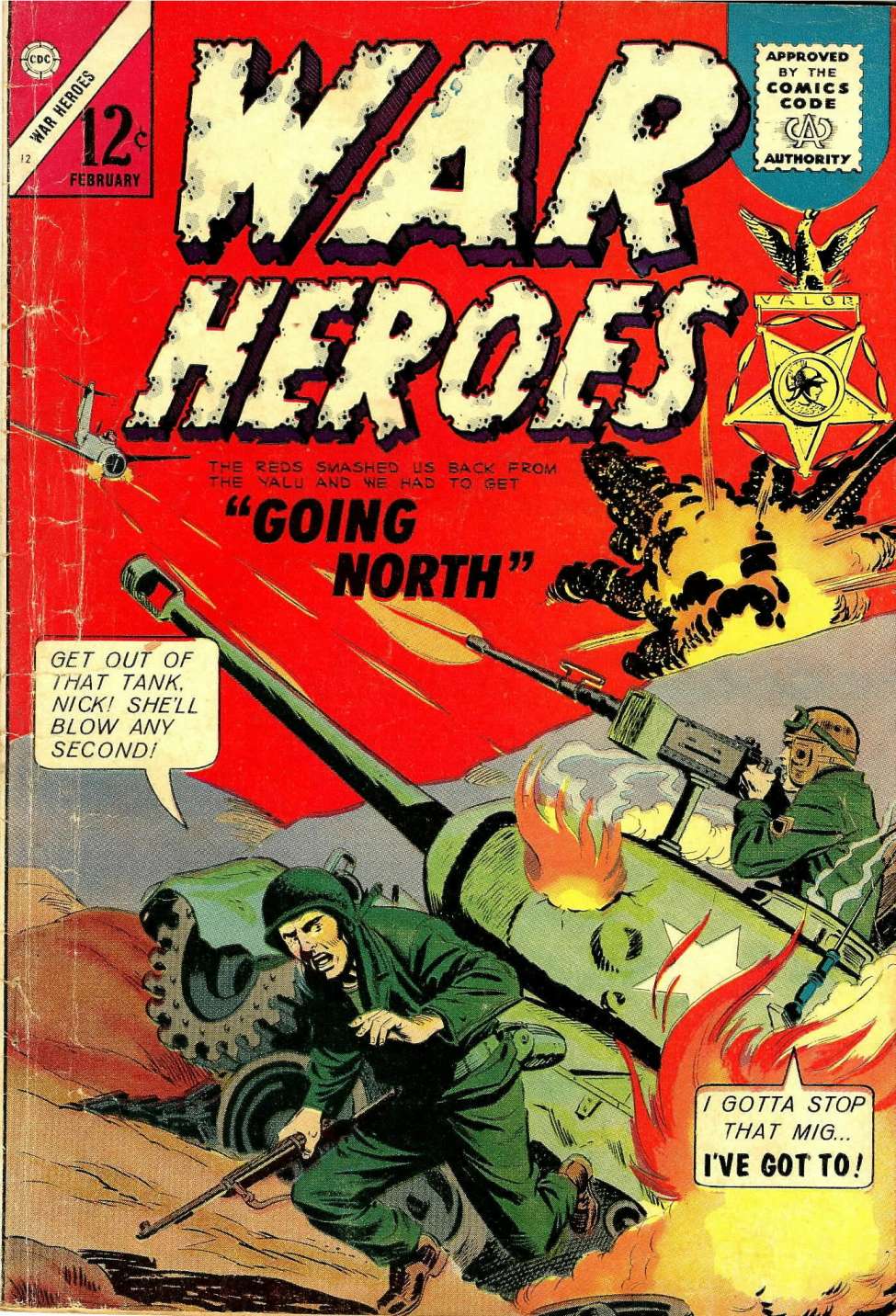 Comic Book Cover For War Heroes 12