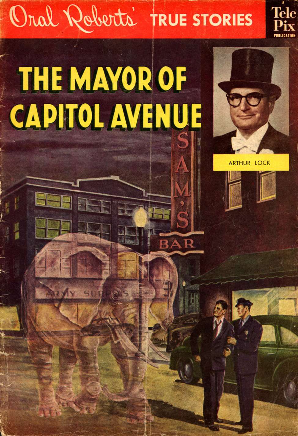 Comic Book Cover For Oral Roberts' True Stories 106 - The Mayor of Capitol Avenue