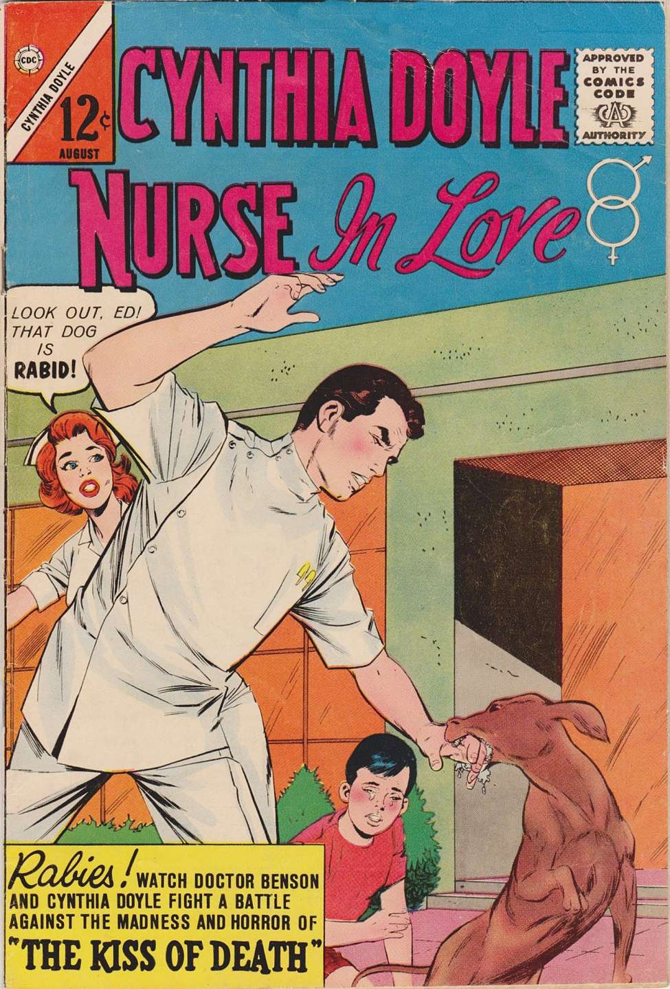 Comic Book Cover For Cynthia Doyle, Nurse In Love 71