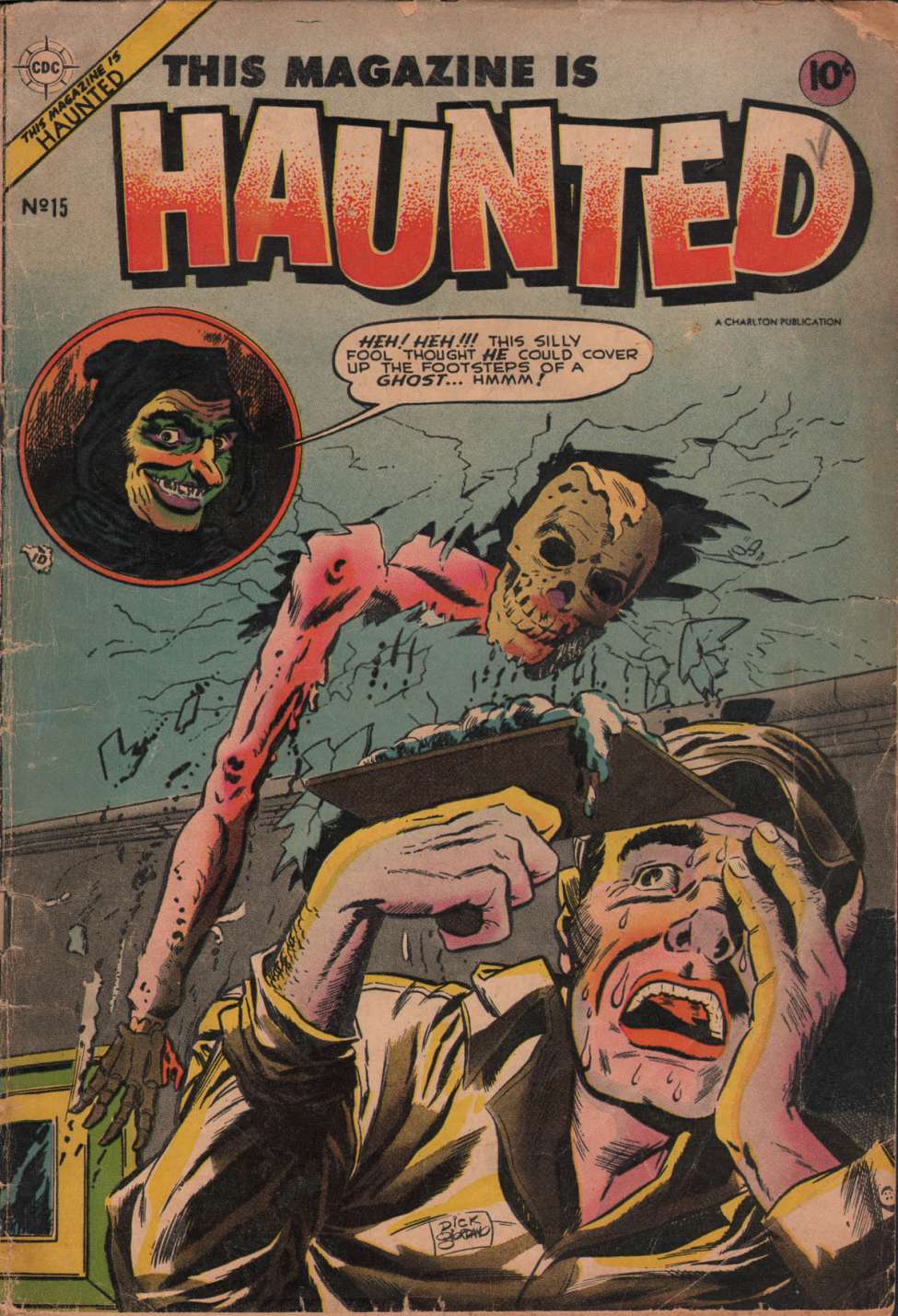Comic Book Cover For This Magazine Is Haunted v1 15 - Version 1