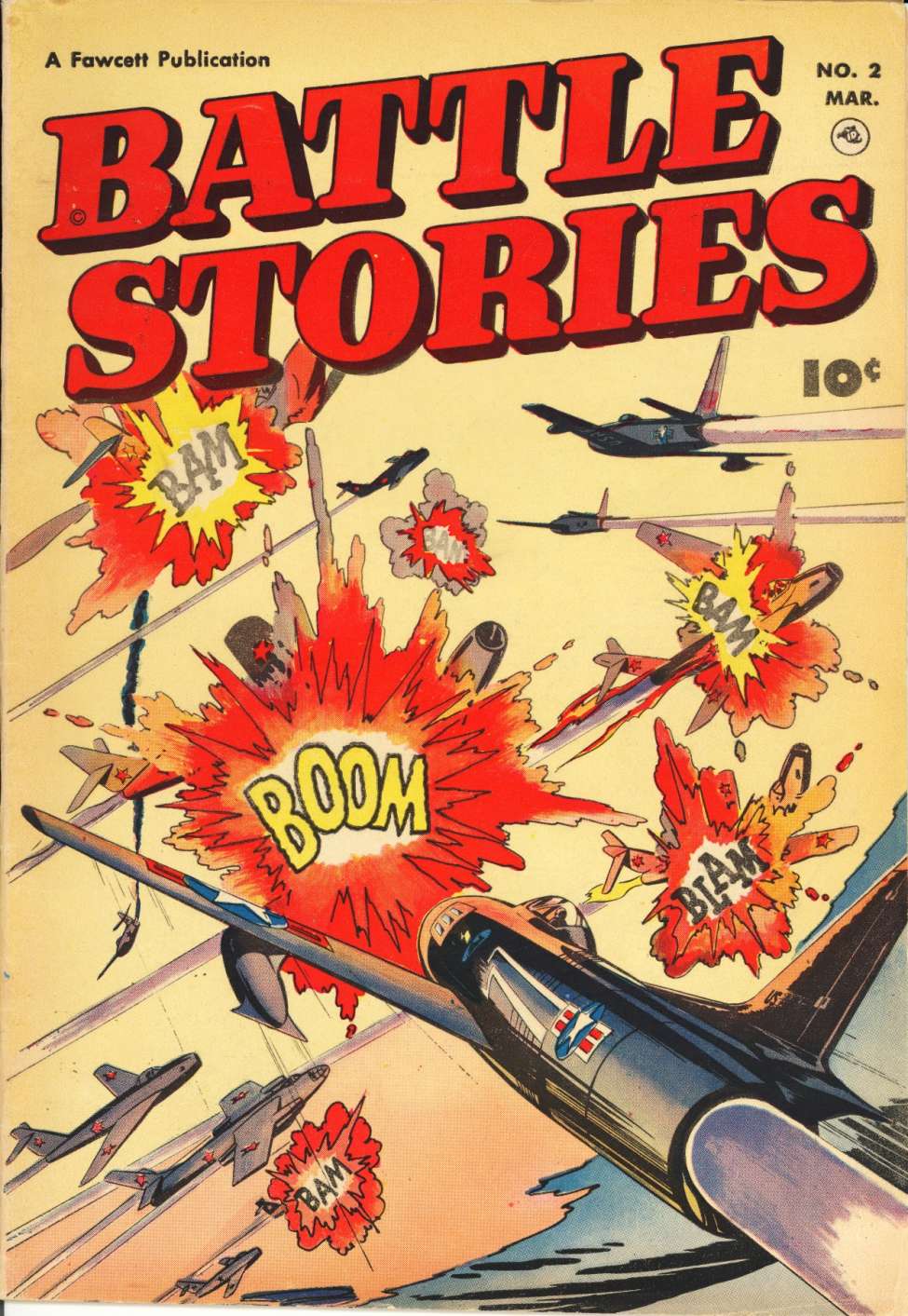Comic Book Cover For Battle Stories 2
