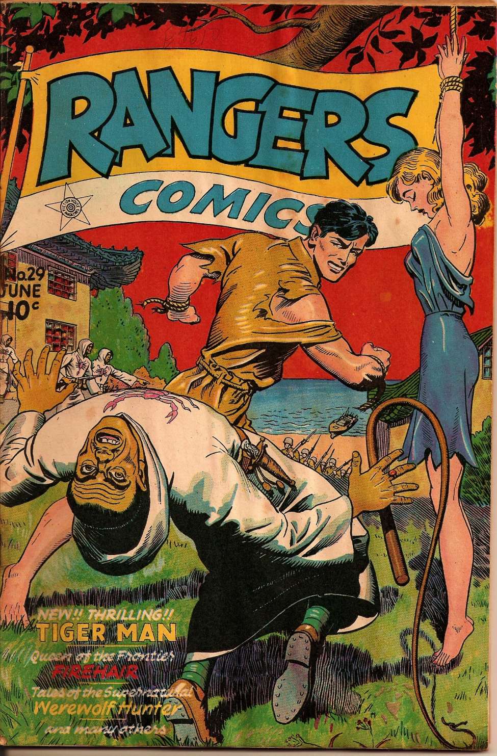 Comic Book Cover For Rangers Comics 29