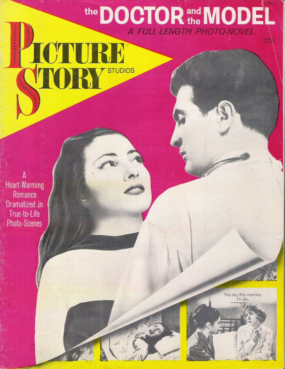 Comic Book Cover For Picture Story Magazine - 1 The Doctor and the Model