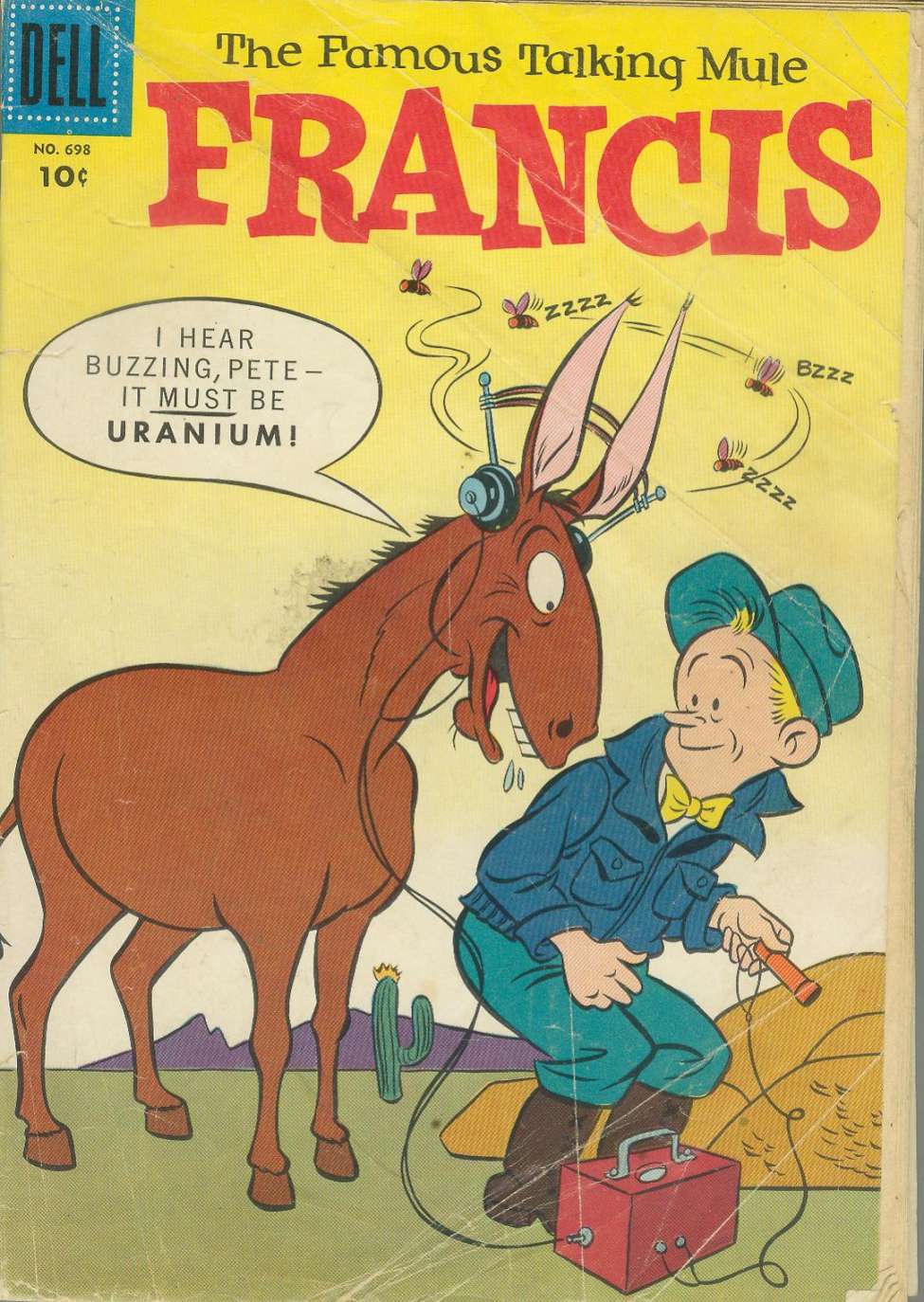 Comic Book Cover For 0698 - Francis
