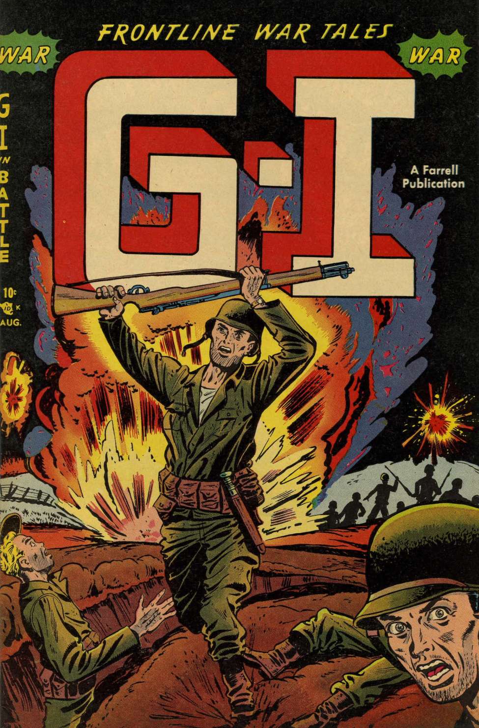 Comic Book Cover For G-I in Battle 1