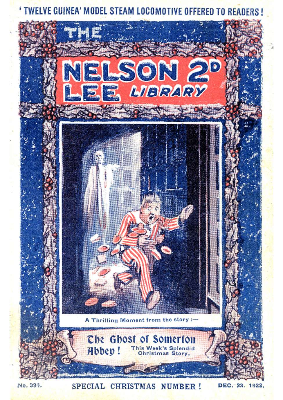 Book Cover For Nelson Lee Library s1 394 - The Ghost of Somerton Abbey