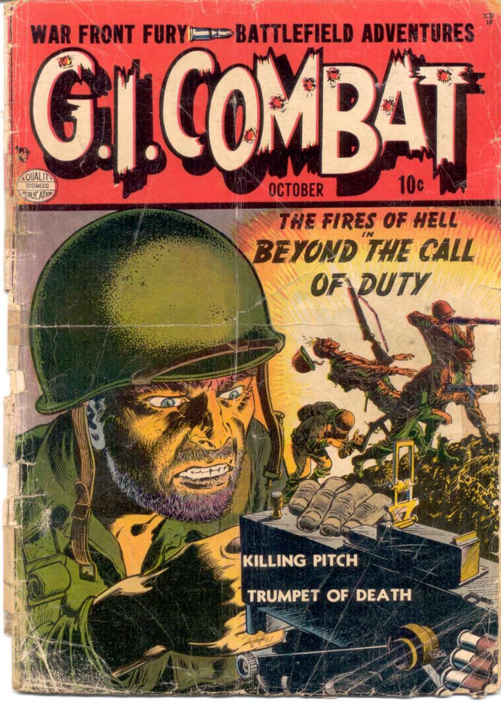 Comic Book Cover For G.I. Combat 1