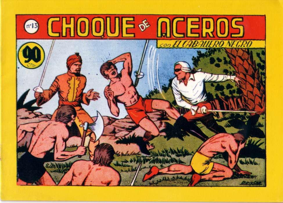 Comic Book Cover For El Caballero Negro 13 - Choque de aceros