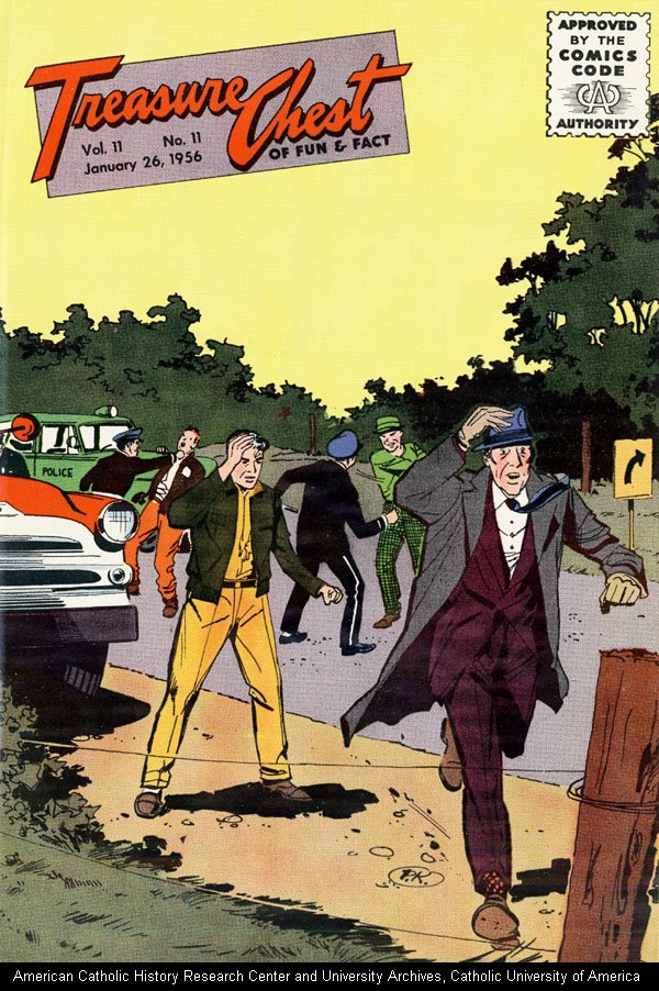 Comic Book Cover For Treasure Chest of Fun and Fact v11 11