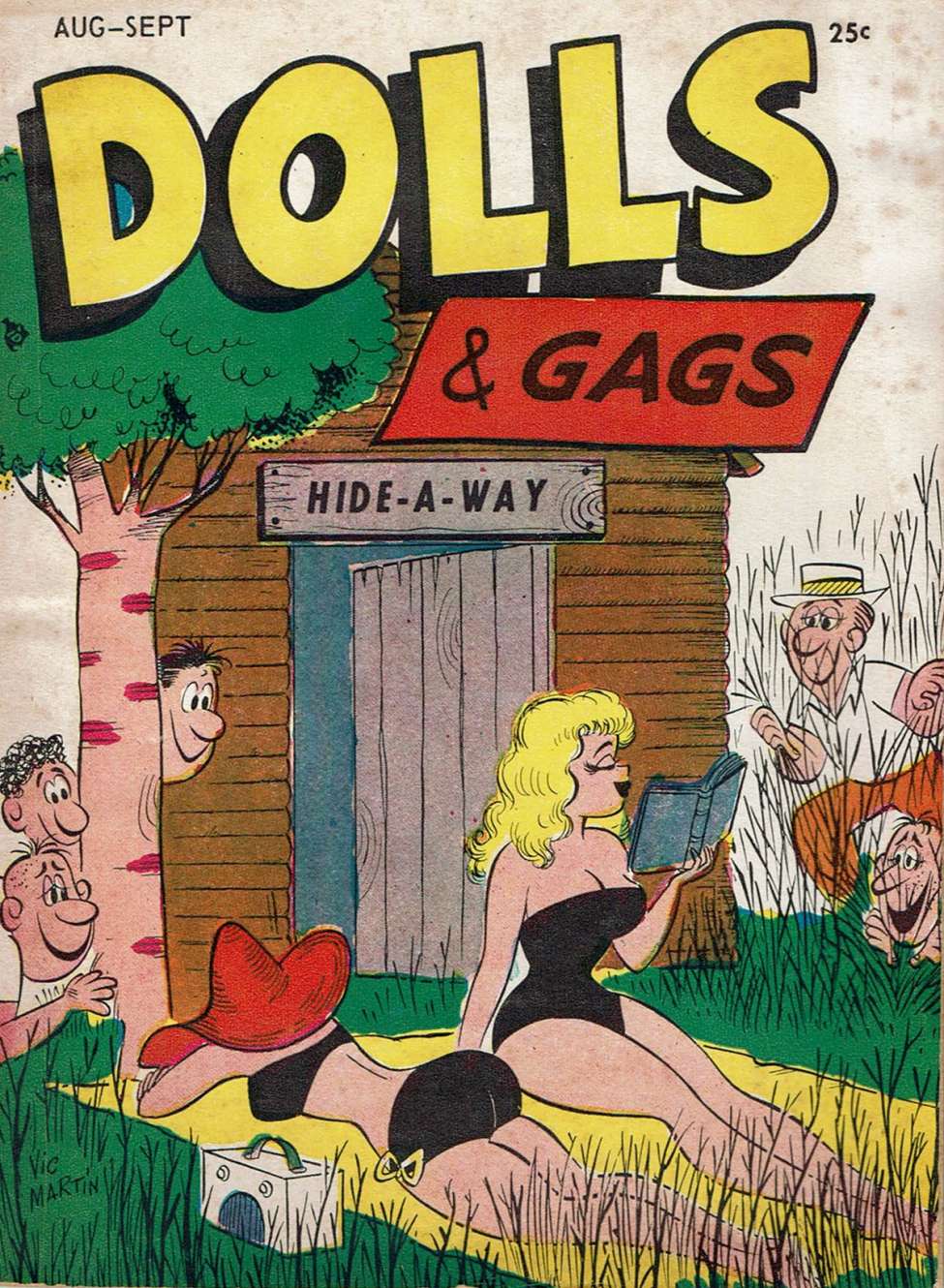 Comic Book Cover For Dolls and Gags v3 6