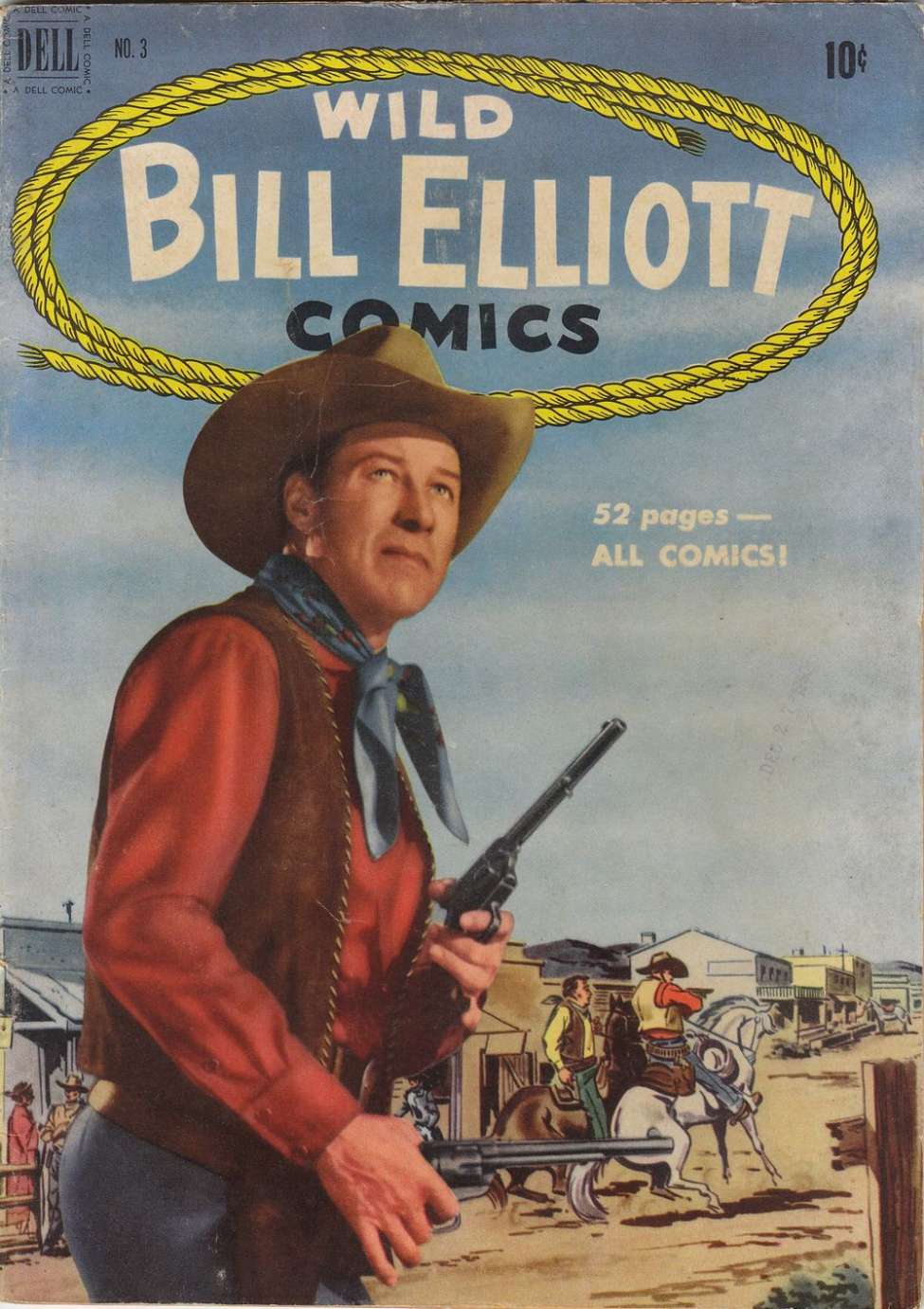 Comic Book Cover For Wild Bill Elliott 3