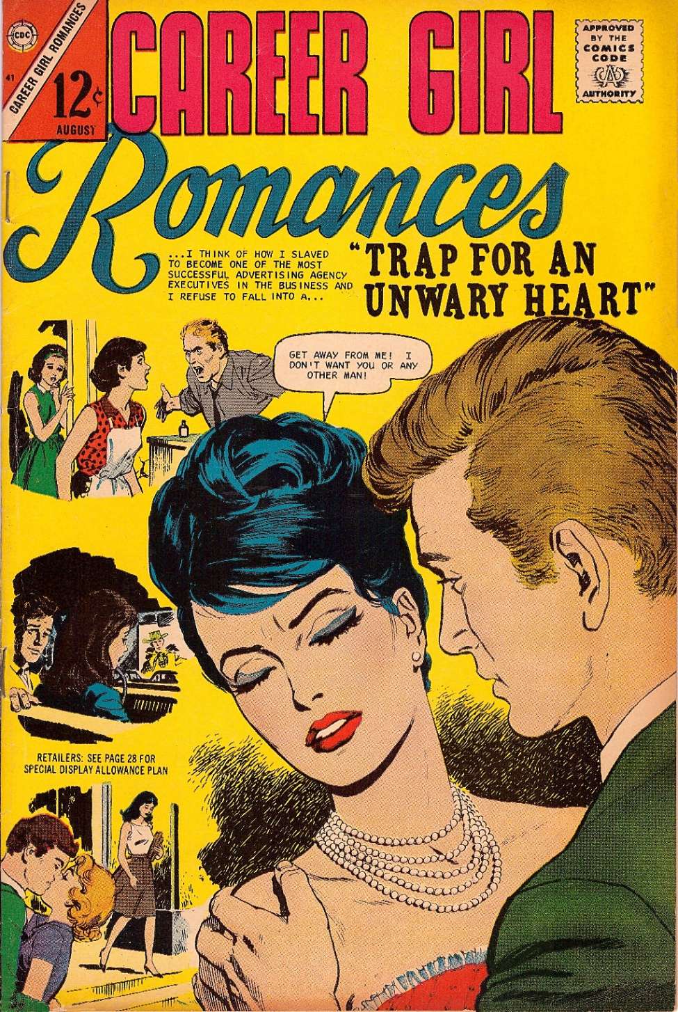 Comic Book Cover For Career Girl Romances 41