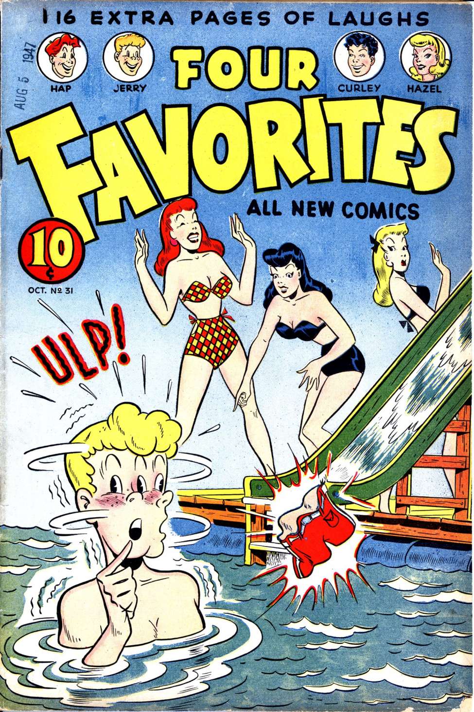 Comic Book Cover For Four Favorites 31