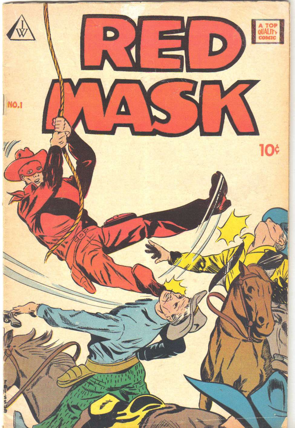 Comic Book Cover For Red Mask 1