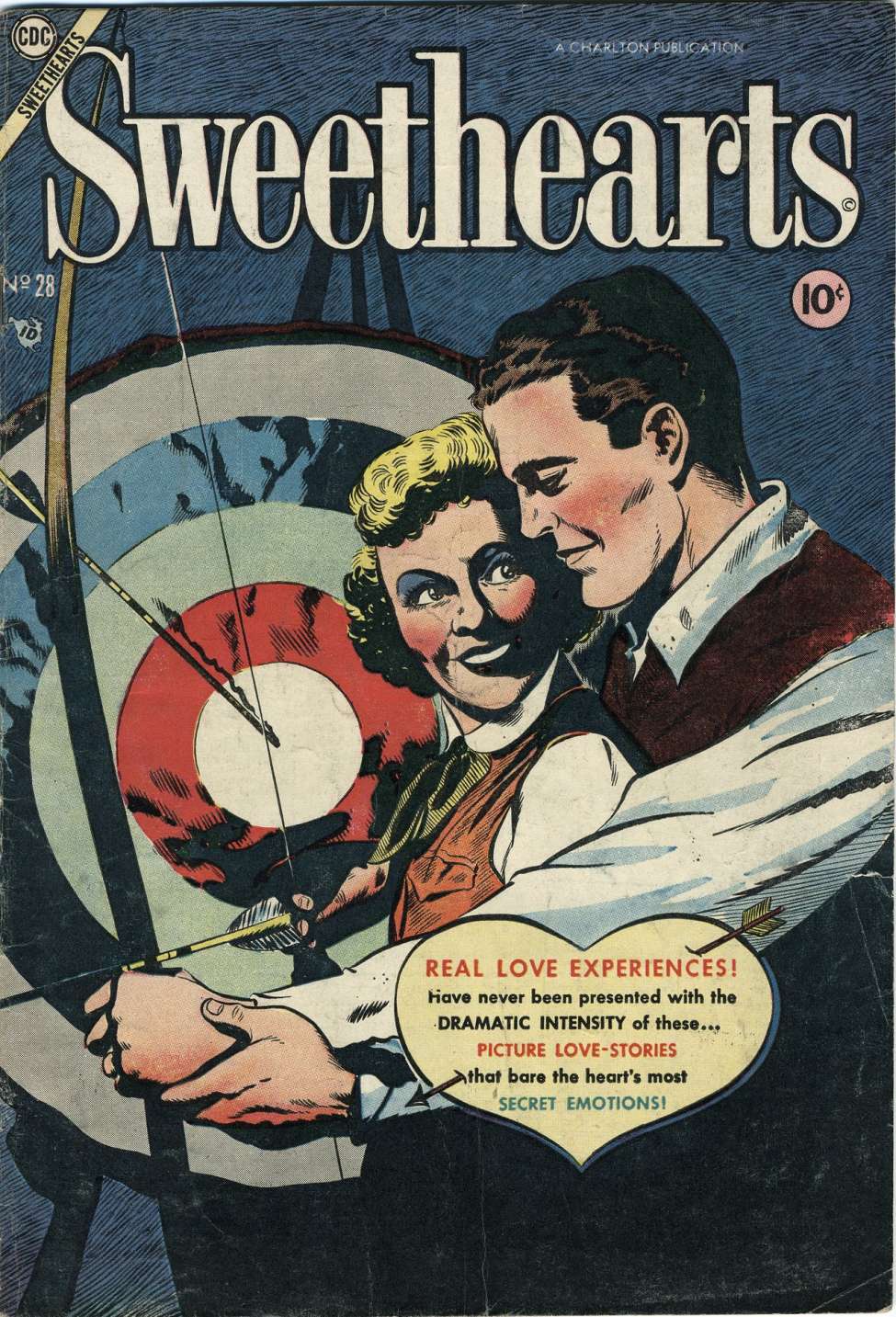 Comic Book Cover For Sweethearts 28